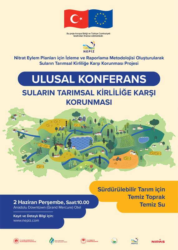 Ulusal Konferans Suların Tarımsal Kirlilğe Karşı Korunması