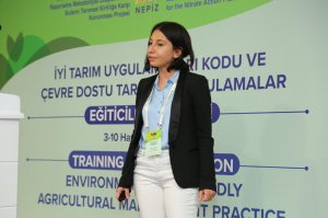 Training of Trainers on the Good Agricultural Practices Code and Environmental Friendly Agricultural Practices was Held in Kızılcahamam.